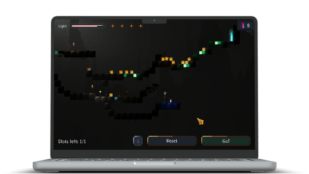 Screenshot of Speck music puzzle game